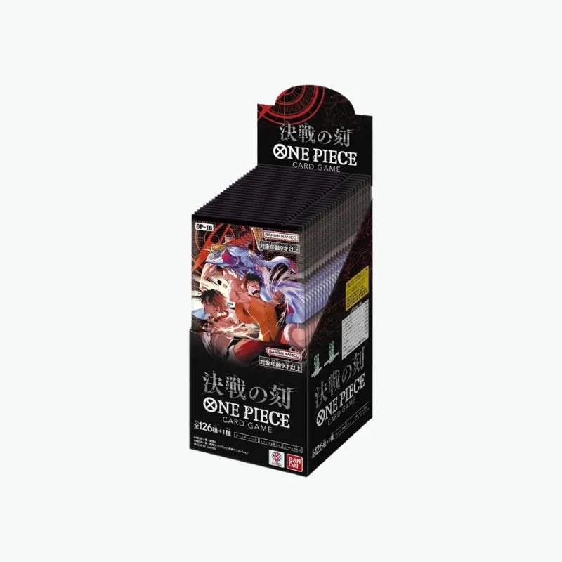 Display One Piece Card Game OP-16 The Moment of Decisive Battle - 24 Boosters - Japonais