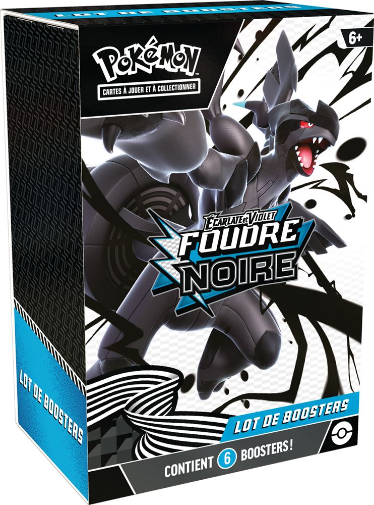 Bundle Pokémon Foudre Noire EV10.5 - 6 Boosters - Français