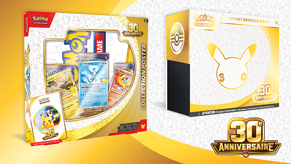JCC Pokémon 30ᵉ Anniversaire — Extension septembre 2026