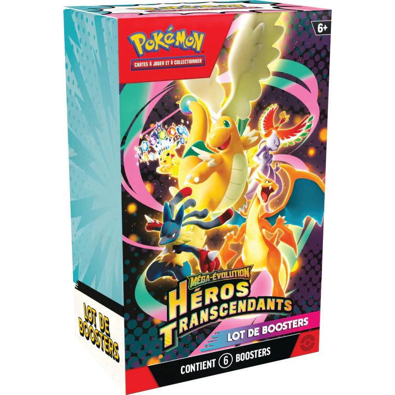 Bundle Pokémon Héros Transcendants ME2.5 - 6 Boosters - Français
