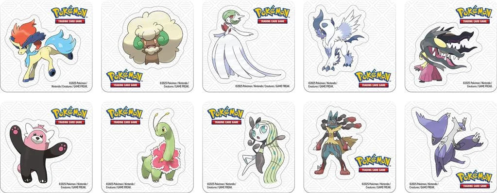 PokéBall Tin Pokémon — Contenu