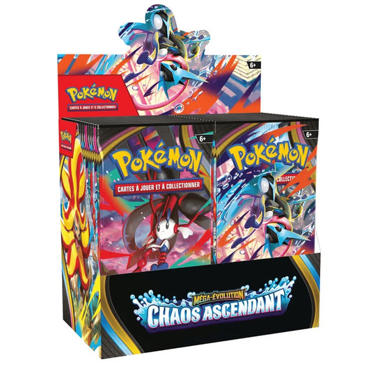 Display Pokémon Chaos Ascendant ME04 - 36 Boosters - Français