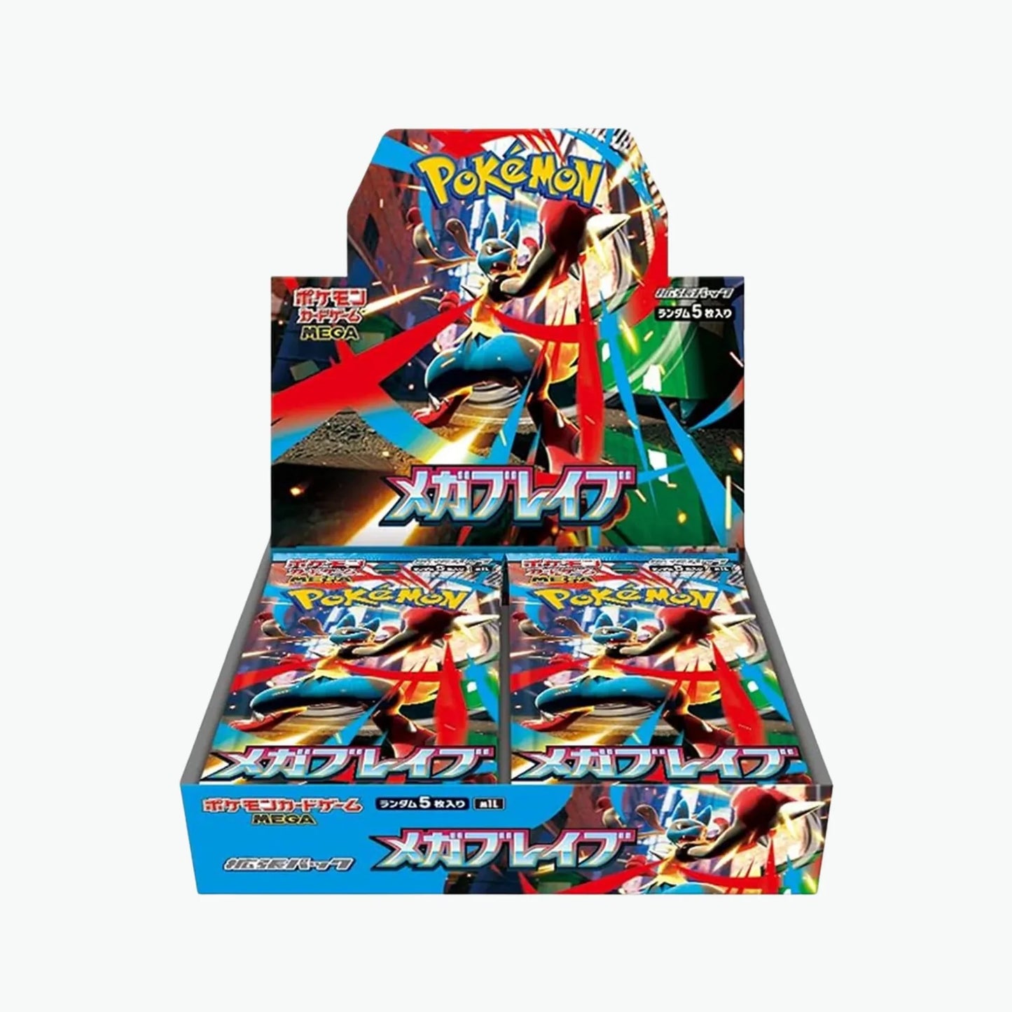 Display Pokémon Mega Brave M1L - 30 Boosters - Japonais - Scellée