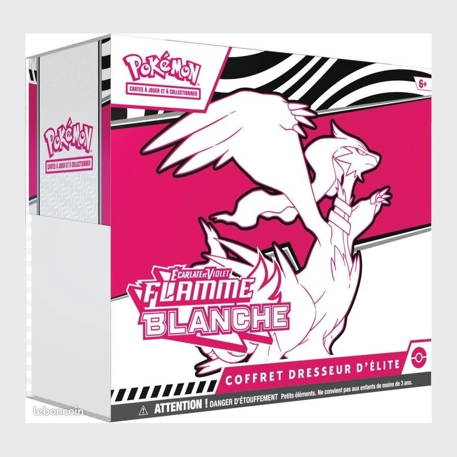 Coffret Dresseur d'Élite Pokémon Flamme Blanche EV10.5 - ETB - Français