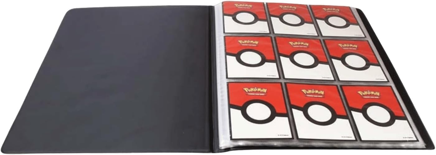 Portfolio Pokémon 9 cases Ultra PRO Héros Transcendants ME2.5 — vue des pages, jusqu'à 252 cartes