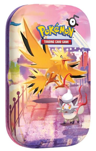 Mini Tin Pokémon 30e Anniversaire ME05.5 - Modèle Aléatoire - 2 Boosters - Français