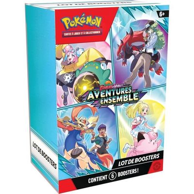 Bundle Pokémon Aventures Ensemble EV09 - 6 Boosters - Français