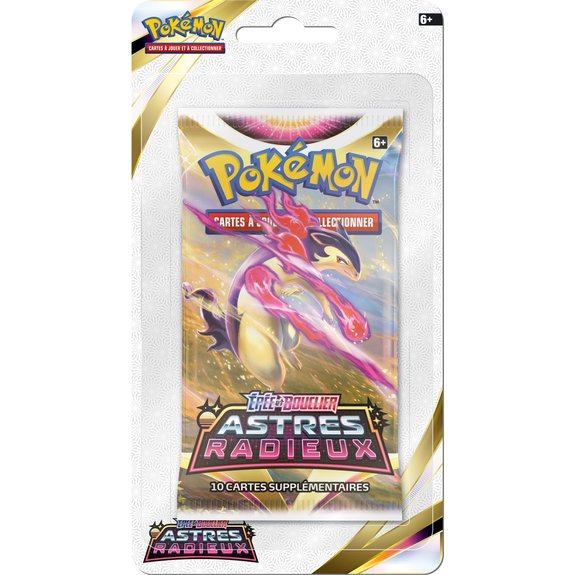 Booster Blister Pokémon Astres Radieux EB10 - Français