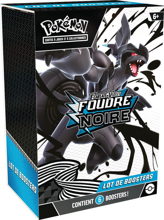 Bundle Pokémon Foudre Noire EV10.5 - 6 Boosters - Français