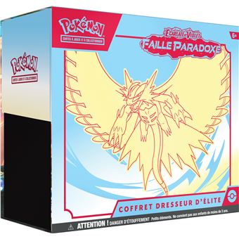 Coffret Dresseur d'Élite Pokémon Écarlate et Violet EV04 - Faille Paradoxe - ETB Garde-de-Fer / Rugit-Lune - Français
