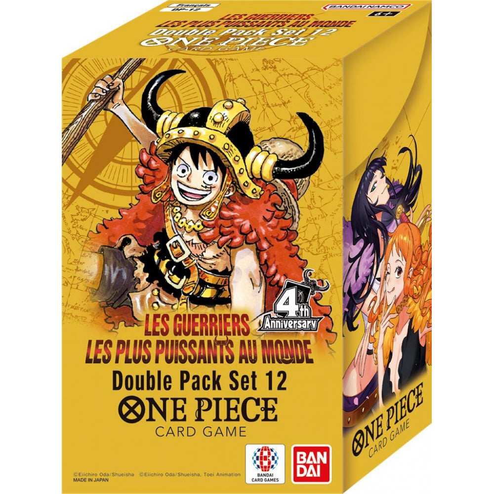 Double Pack One Piece OP-17 Les Guerriers Les Plus Puissants Au Monde - 2 Boosters + Carte DON!! - Français