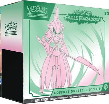 Coffret Dresseur d'Élite Pokémon Écarlate et Violet EV04 - Faille Paradoxe - ETB Garde-de-Fer / Rugit-Lune - Français