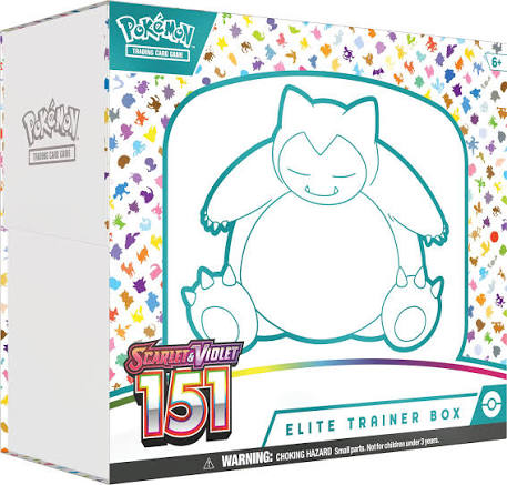 Coffret Dresseur d'Élite Pokémon Écarlate et Violet 151 (EV3.5) - ETB Dracaufeu - Français