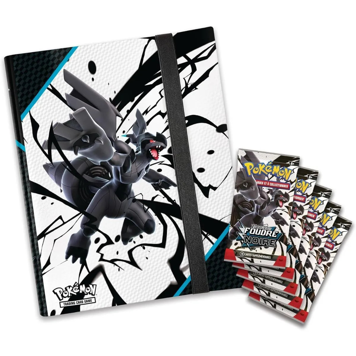 Coffret Collection Classeur Pokémon Foudre Noire EV10.5 - Zekrom + 5 Boosters - Français