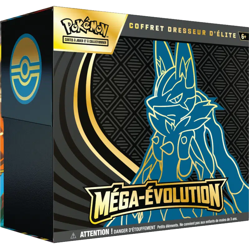 Coffret Dresseur d'Élite Pokémon Méga-Évolution ME01 - ETB Lucario / Gardevoir - Français