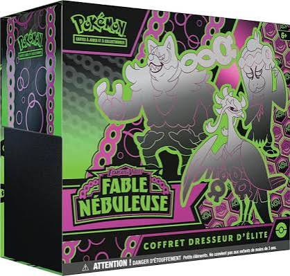 Coffret Dresseur d'Élite Pokémon Écarlate et Violet EV6.5 - Fable Nébuleuse - Français