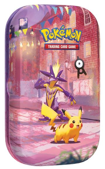 Mini Tin Pokémon 30e Anniversaire ME05.5 - Modèle Aléatoire - 2 Boosters - Français