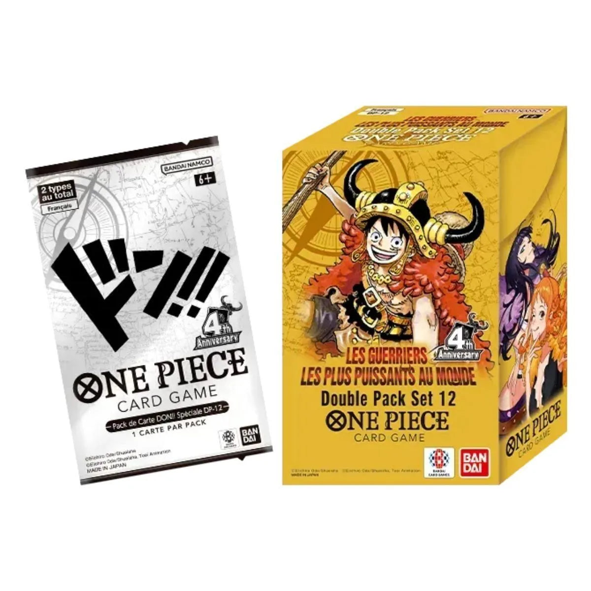 Double Pack One Piece OP-17 Les Guerriers Les Plus Puissants Au Monde - 2 Boosters + Carte DON!! - Français
