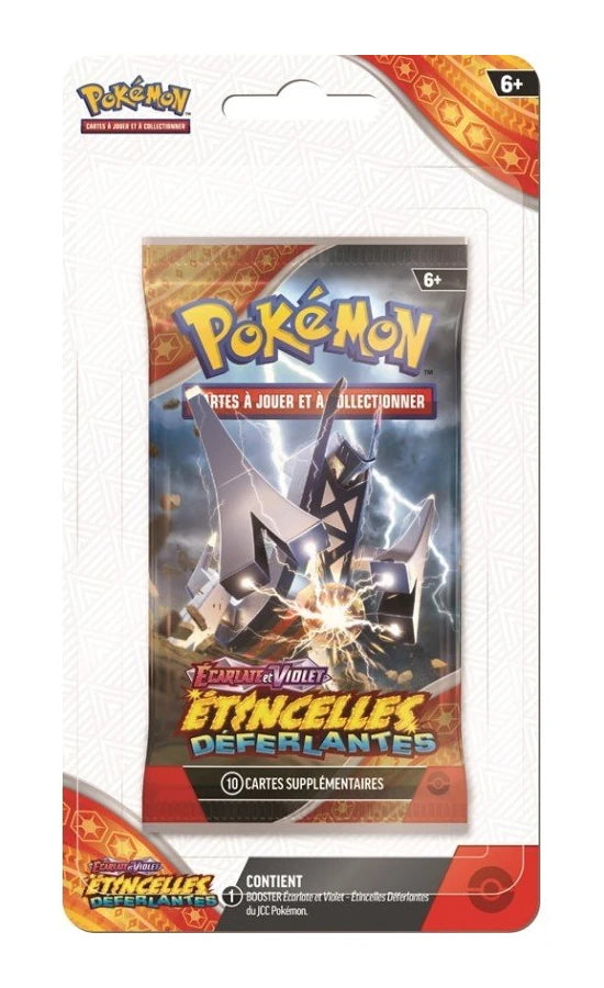 Booster Blister Pokémon Étincelles Déferlantes EV08 - Français