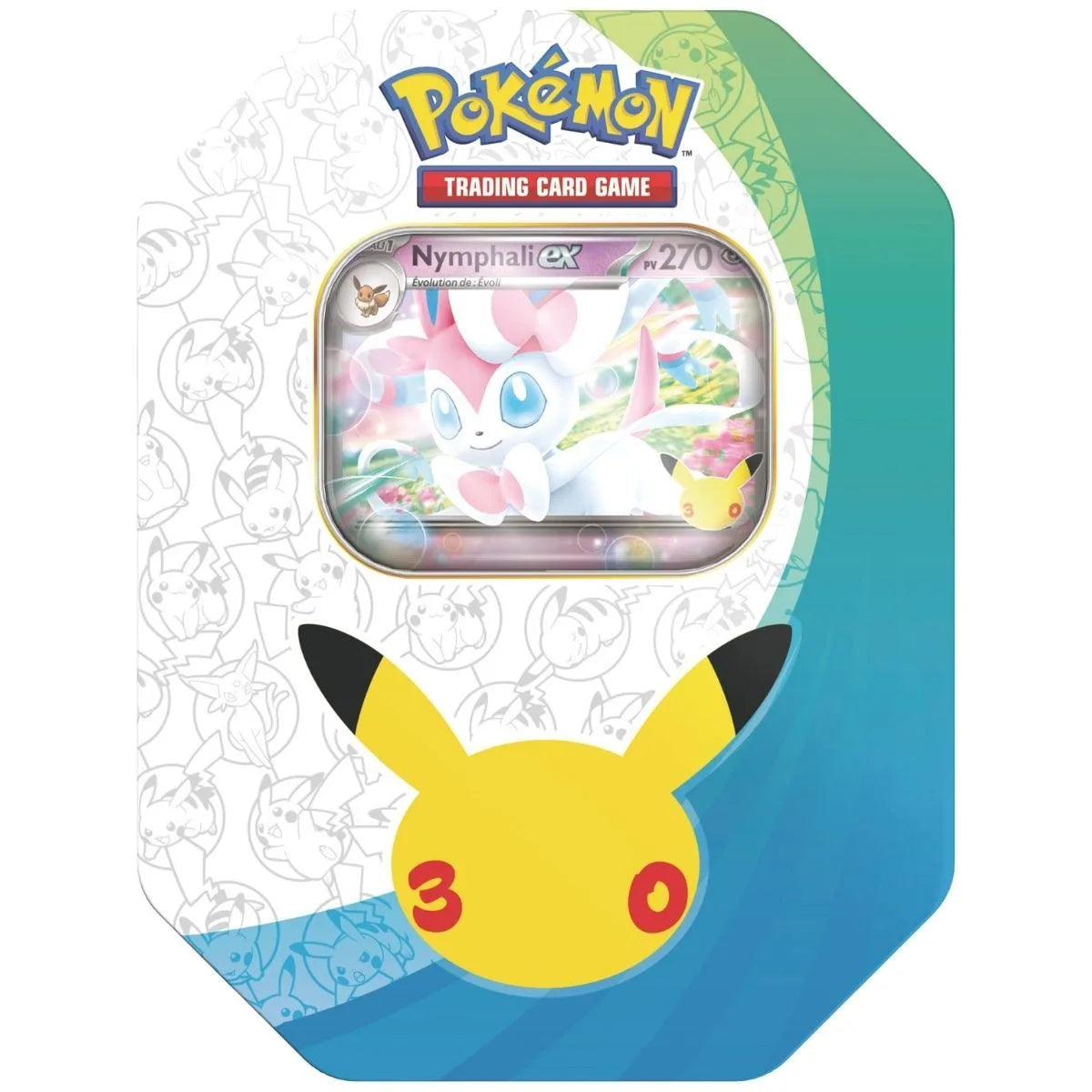 Pokébox Pokémon 30e Anniversaire ME05.5 - Nymphali-ex / Amphinobi-ex - Modèle Aléatoire - 4 Boosters - Français