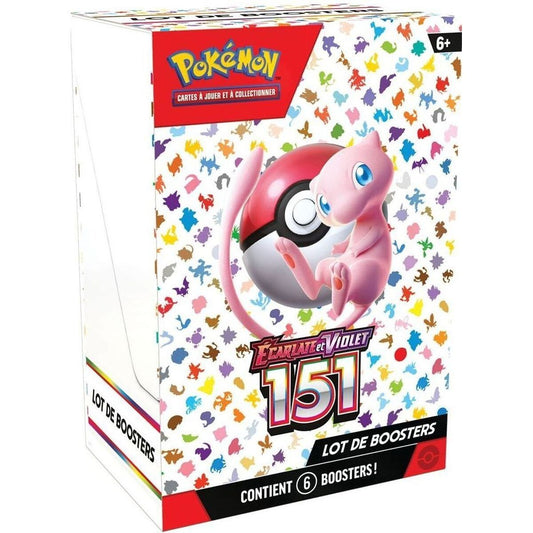 Bundle Pokémon 151 EV3.5 - 6 Boosters - Français