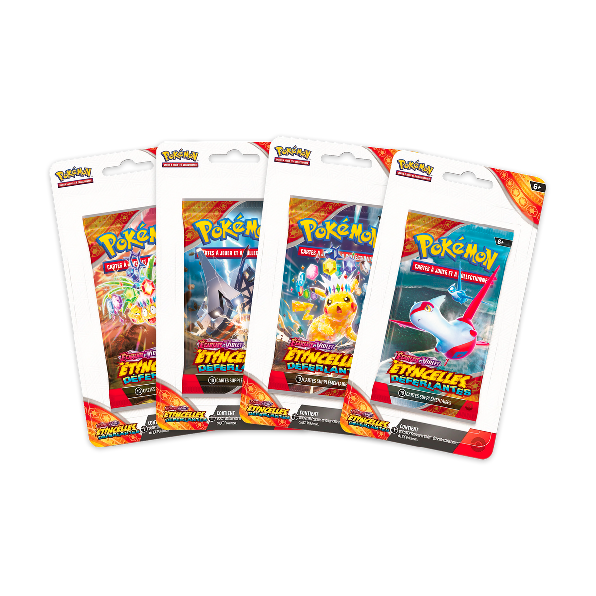 Booster Blister Pokémon Étincelles Déferlantes EV08 - Français