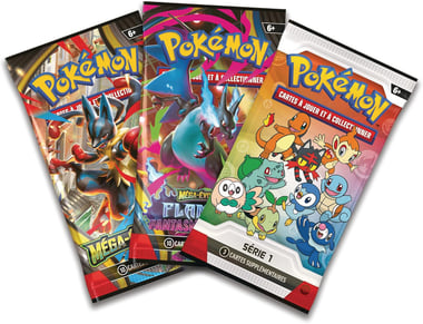Coffret Pokémon Premiers Partenaires Série 1 - 3 Cartes Promo Illustration Rare - Français