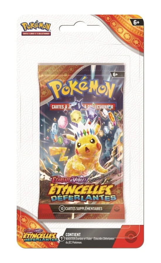 Booster Blister Pokémon Étincelles Déferlantes EV08 - Français
