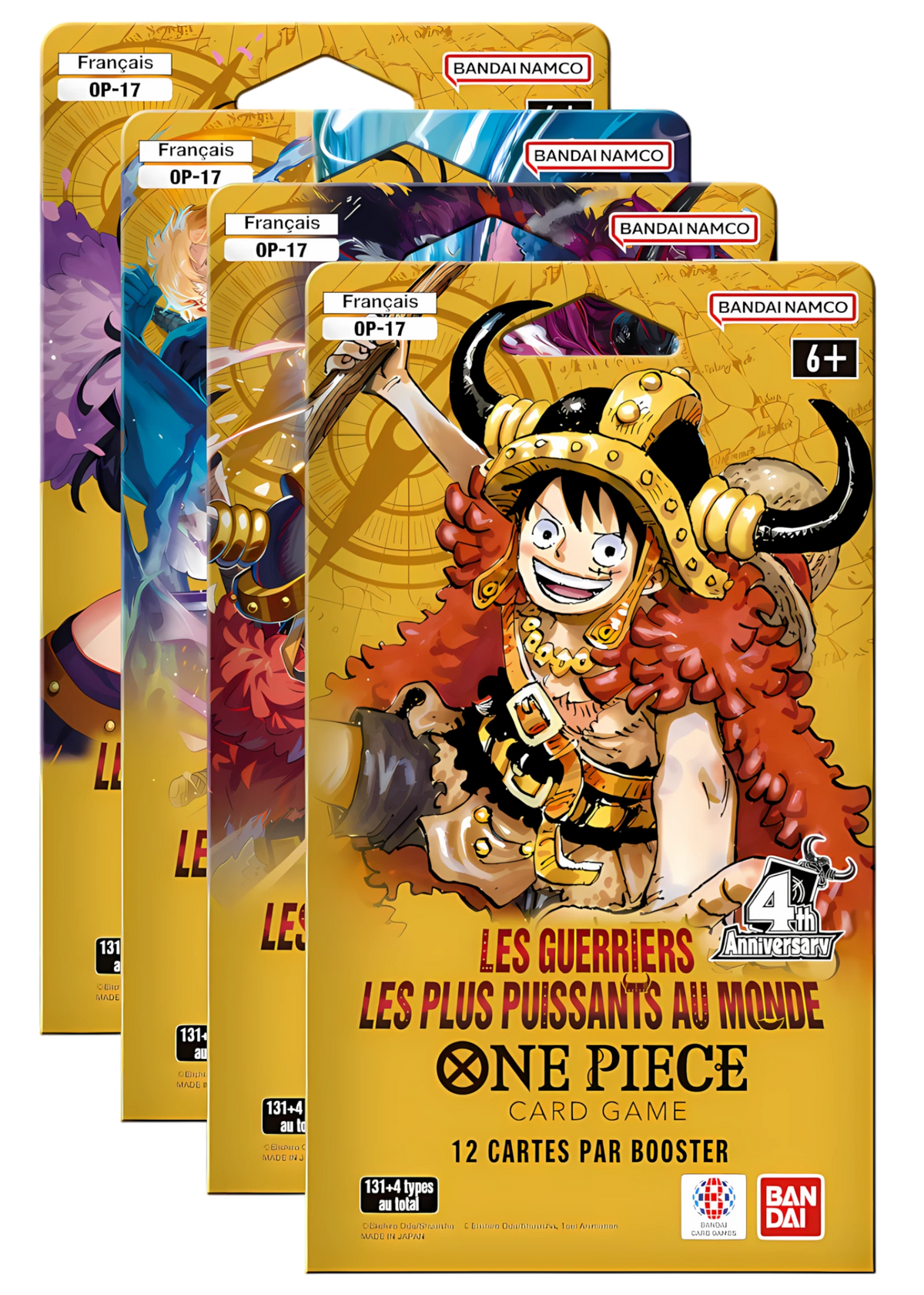 Booster Blister One Piece OP-17 Les Guerriers Les Plus Puissants Au Monde - Français