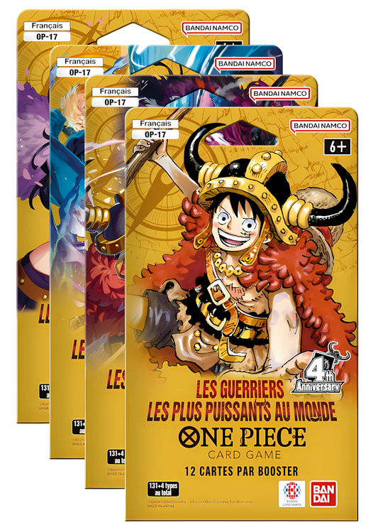 Booster Blister One Piece OP-17 Les Guerriers Les Plus Puissants Au Monde - Français