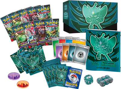 Coffret Dresseur d'Élite Pokémon Écarlate et Violet EV06 - Mascarade Crépusculaire - ETB Ogerpon - Français
