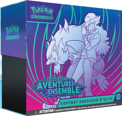 Coffret Dresseur d'Élite Pokémon Écarlate et Violet EV09 - Aventures Ensemble - Français