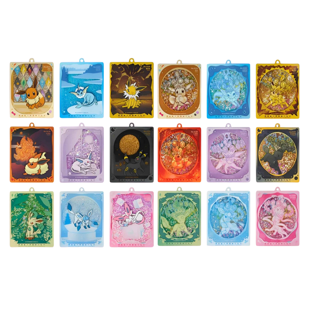 Coffret Quicksand Keychain Pokémon Terastal Gathering CSV9.5C - Évolitions - 2 Boosters - Chinois