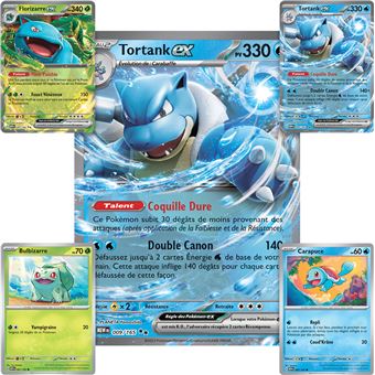 Coffret Premium Pokémon 151 EV3.5 - Eaux Florissantes - 12 Boosters + Cartes Promo - Français