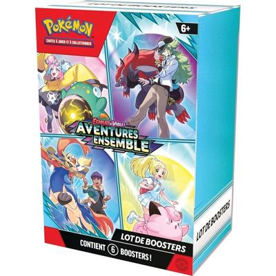 Bundle Pokémon Aventures Ensemble EV09 - 6 Boosters - Français